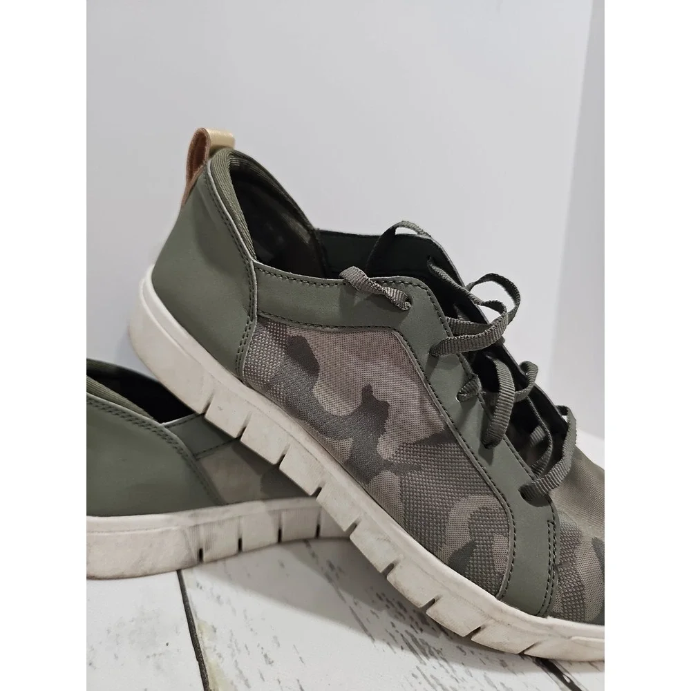 RYKA SURROUND FIT WOMEN GREEN CAMO PRINT SNEAKERS Size 9M
